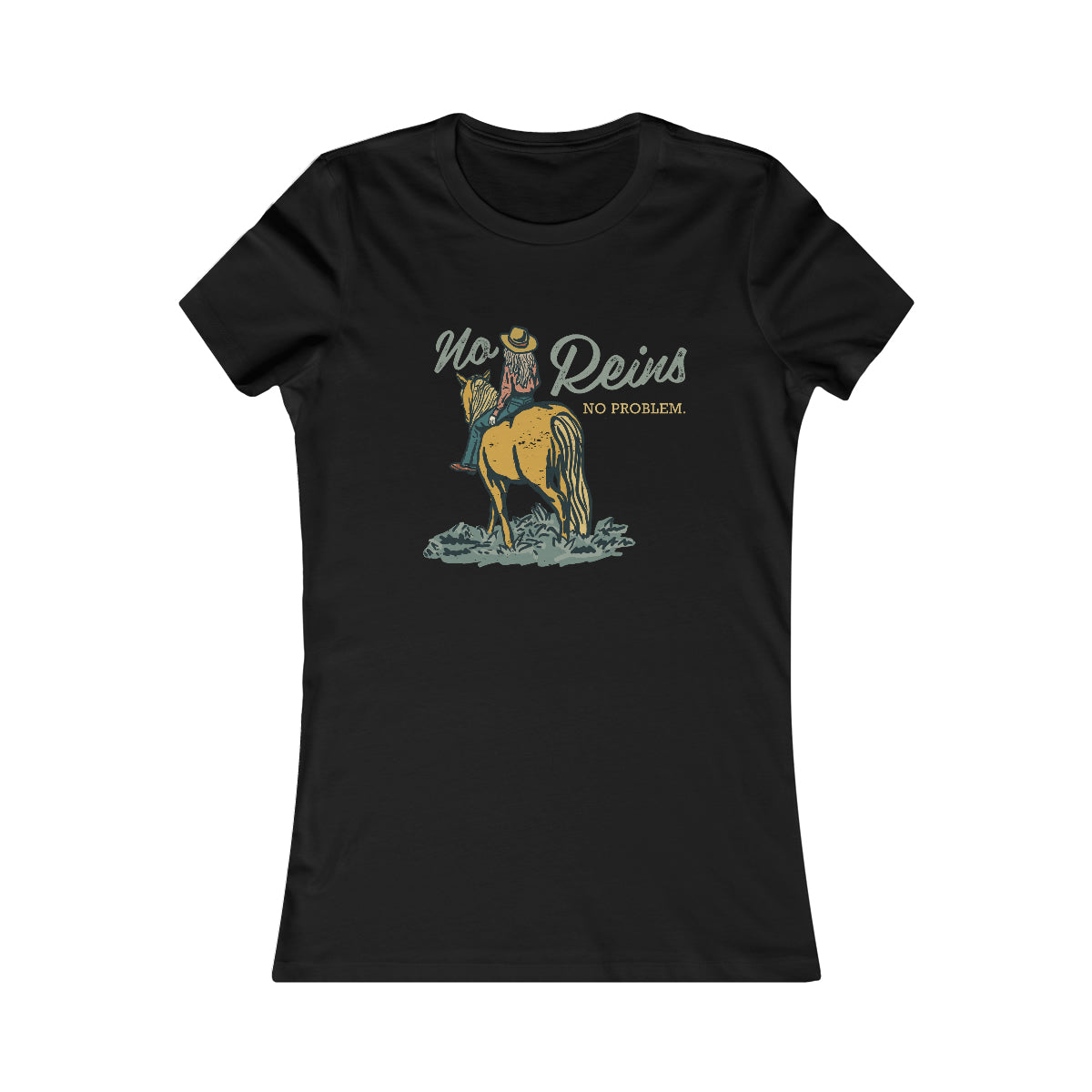 No Reins, No Problem Women's Tee