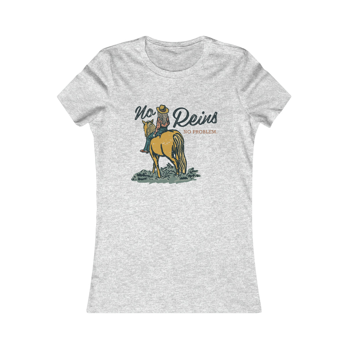 No Reins, No Problem Women's Tee