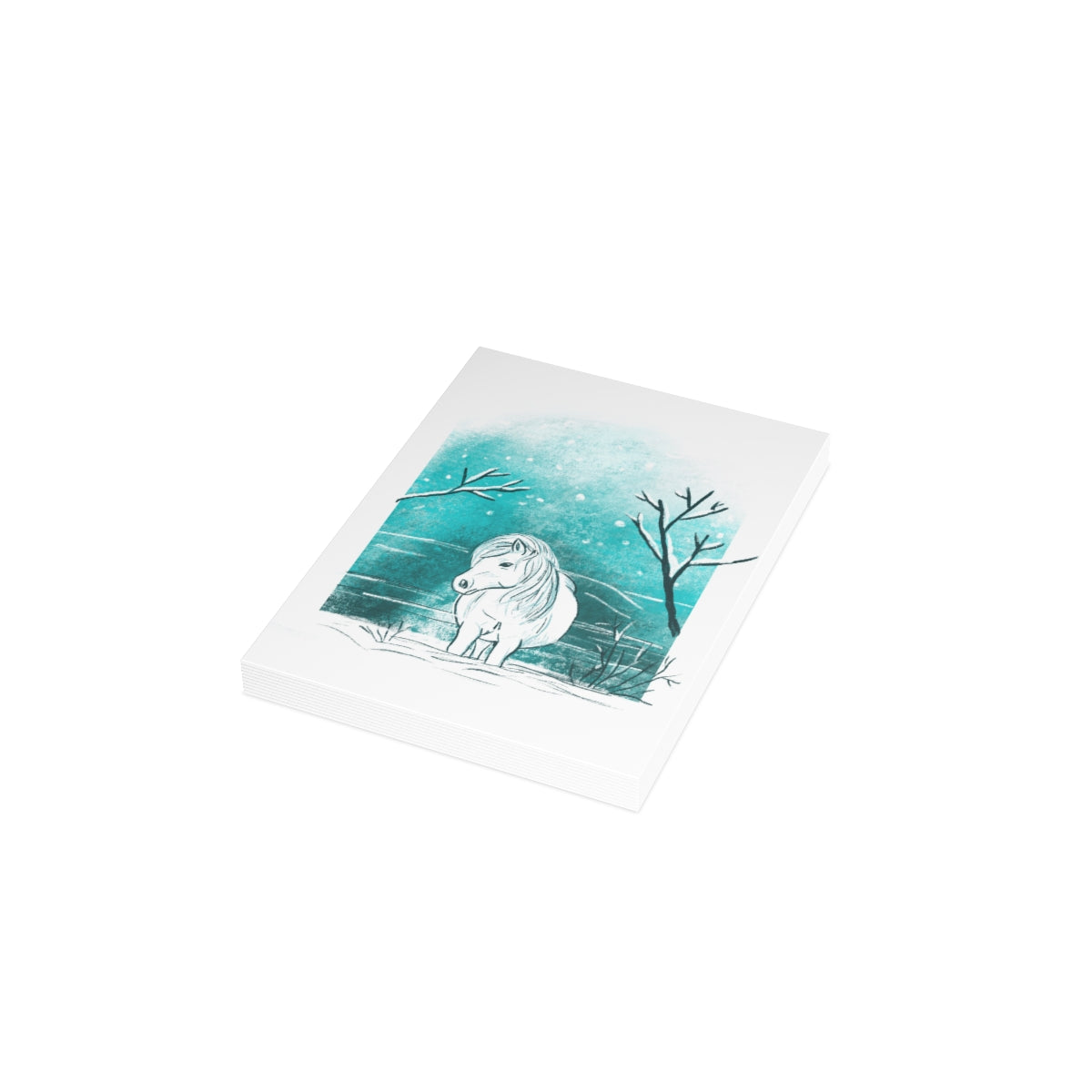 PNW Winter Pony Cards