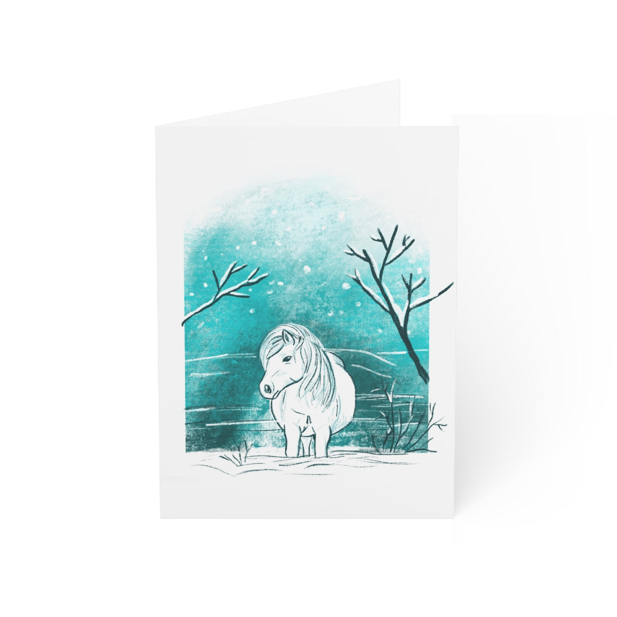 PNW Winter Pony Cards