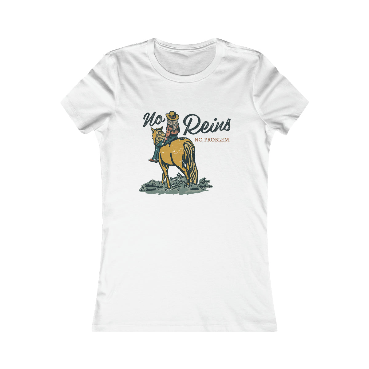 No Reins, No Problem Women's Tee